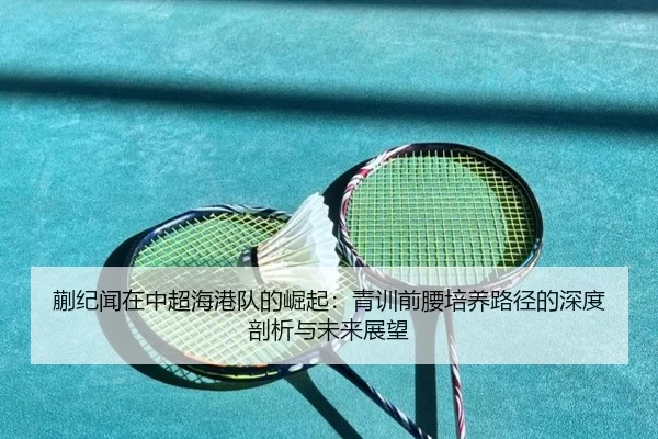 蒯纪闻在中超海港队的崛起：青训前腰培养路径的深度剖析与未来展望